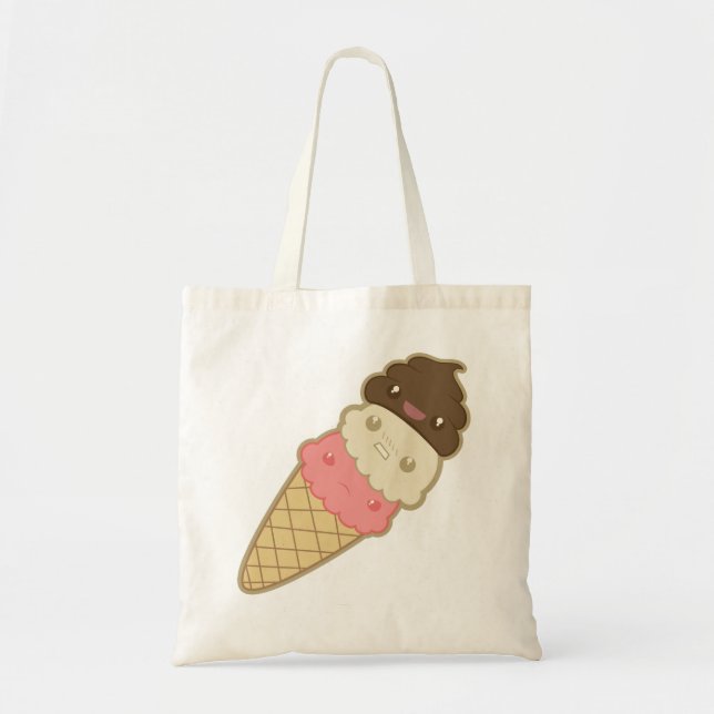 Bolso De Tela Impulso en el helado (Frente)