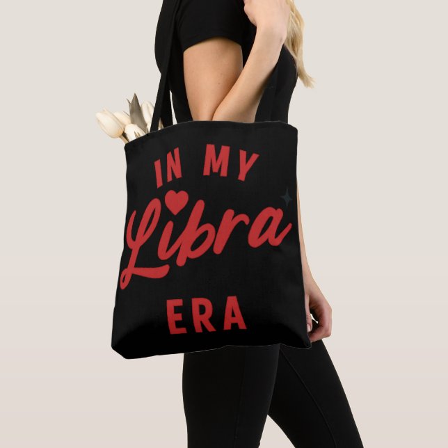Bolso De Tela in my Libra era Tote Bag, Libra birthday gift (Detalle)
