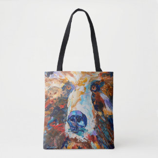 Bolso De Tela In the Bear's Gaze Tote Bag