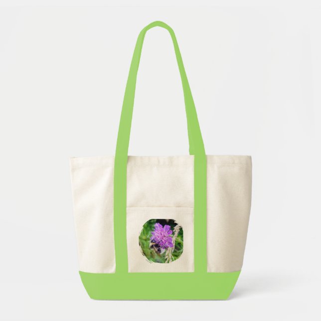 Bolso De Tela In voller Blüte – Tragetasche mit Hummelmotiv (Frente)