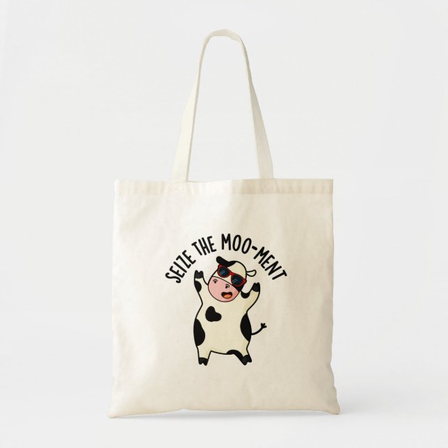 Bolso De Tela Incautar El Cow Pun De Moomé (Frente)