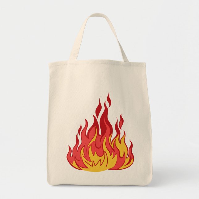 Bolso De Tela Incendios (Frente)