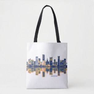 Bolso De Tela Incheon Skyline