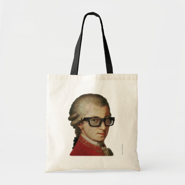 Bolso De Tela Inconformista Mozart (Frente)
