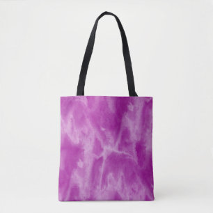 Bolso De Tela inconsútil púrpura de la acuarela de la textura