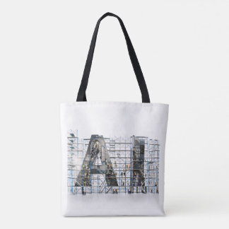 Bolso De Tela Industrial Letterform – AI