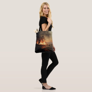 Bolso De Tela Inferno