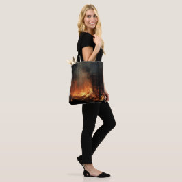 Bolso De Tela Inferno