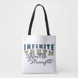 Bolso De Tela Infinite Truth, Gentle Strength Tote Bags