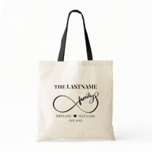 Infinity Personalized Family Name and Est. Fecha