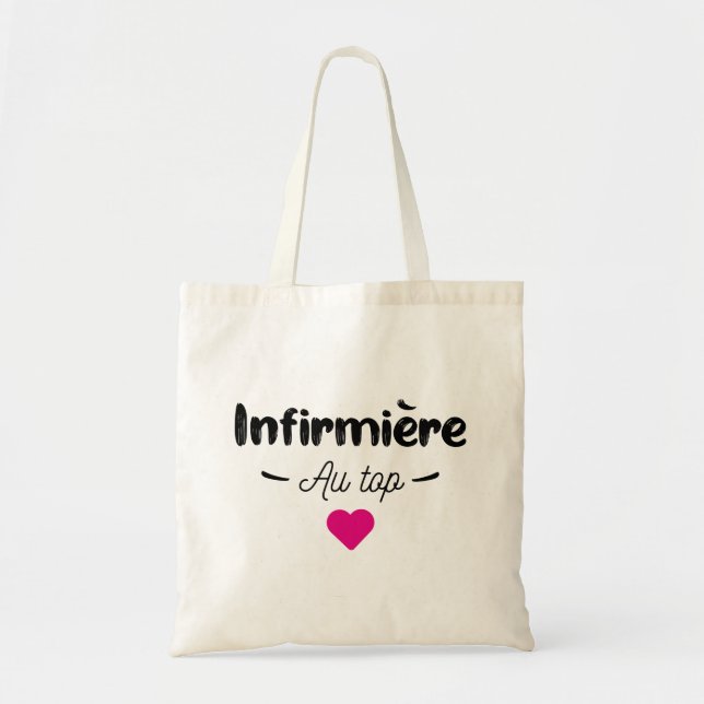 Bolso De Tela Infirmière au top (Frente)