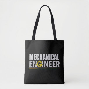 Bolso De Tela Ingeniería Mecánica Ingeniero Divertido