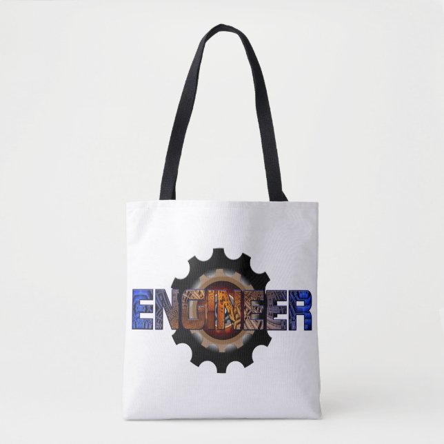 Bolso De Tela Ingeniero (Anverso)