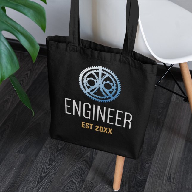 Bolso De Tela Ingeniero creado, Personalizado de licenciado en i (Subido por el creador)