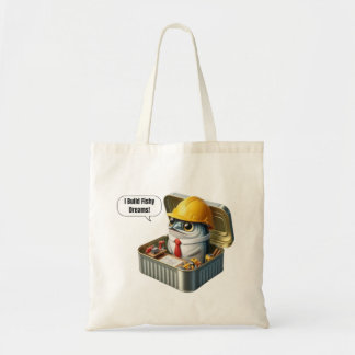 Bolso De Tela  Ingeniero Sardina Quirky Construyendo Ideas Pesqu