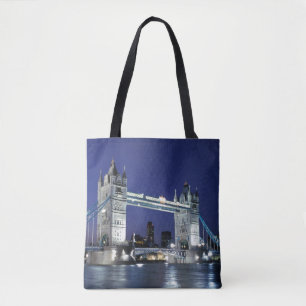 Bolso De Tela Inglaterra, Londres, Tower Bridge 3