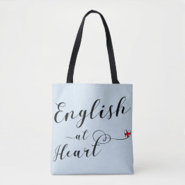 Bolso De Tela Inglés en Heart Grocery Bag, Inglaterra