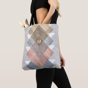 Bolso De Tela Inicial Alinear diamantes I