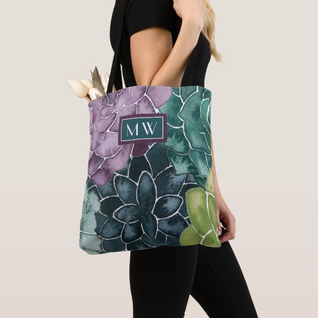 Bolso De Tela Inicial | La felicidad de las plantas | Crecer el  (Detalle)