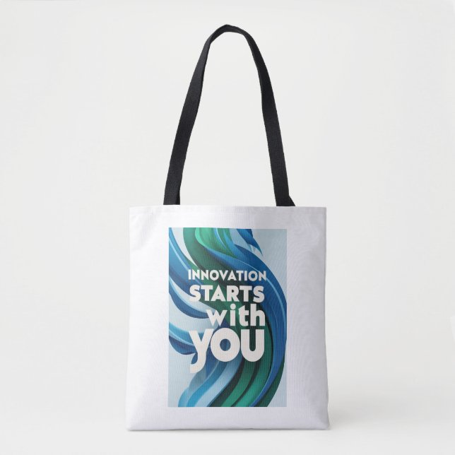 Bolso De Tela Innovación comienza con usted, opción 2 (Anverso)