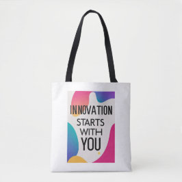 Bolso De Tela Innovación comienza con usted, opción 3