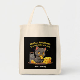 Bolso De Tela Innumerables Horrores Esperan, Pero Sigo Fiel