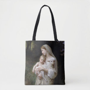 Bolso De Tela Inocencia (Madonna y niño), Bouguereau