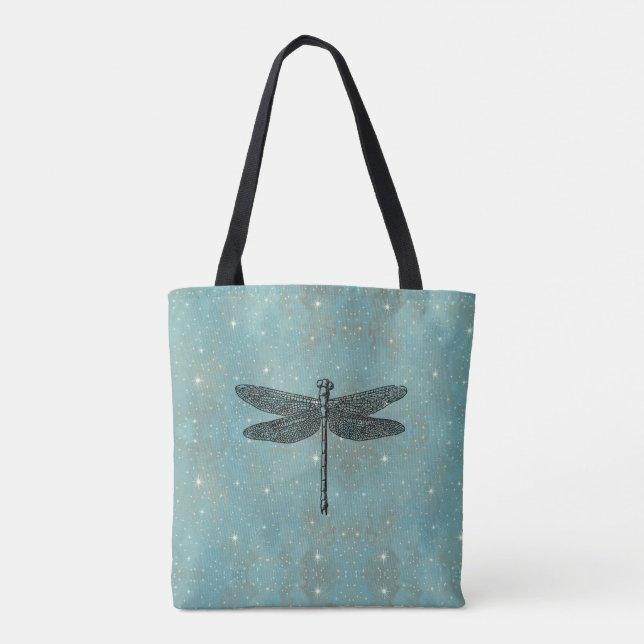Bolso De Tela Insecto de la ciencia del insecto del arco iris de (Reverso)