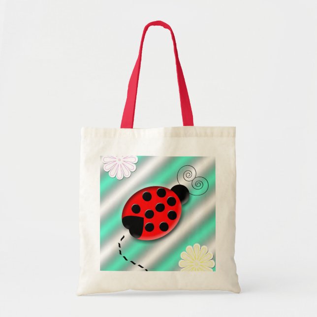 Bolso De Tela insecto de la señora (Frente)