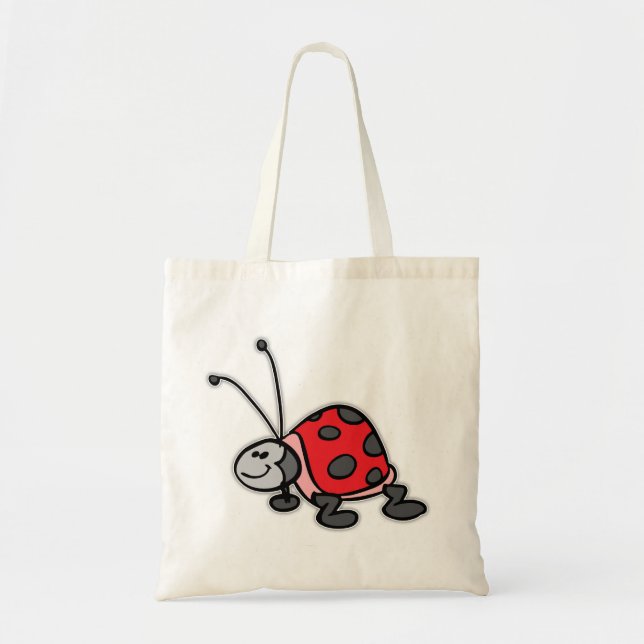 Bolso De Tela insecto de la señora (Frente)