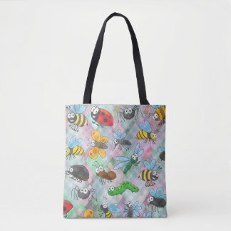 Bolso De Tela Insectos