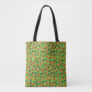 Bolso De Tela Insectos Coloridos, Mariposas y Mariquitas 