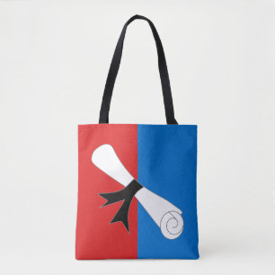Bolso De Tela Insignia de la Población del Colegio de Saint Feli