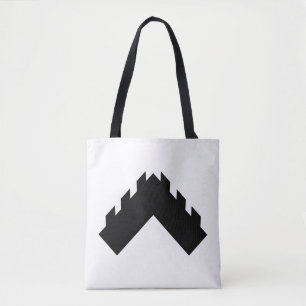 Bolso De Tela Insignia de población de Aarnimetsä