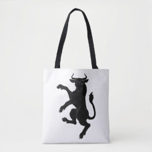 Bolso De Tela Insignia de población de Cluain