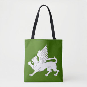 Bolso De Tela Insignia de población de las colinas de Barony de