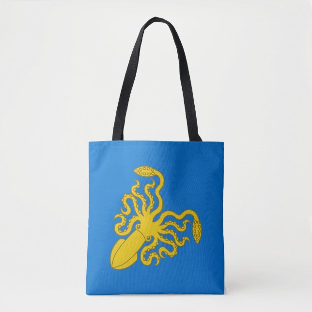 Bolso De Tela Insignia de población de ynys Fawr (Anverso)