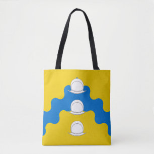 Bolso De Tela Insignia de Rio de las Animas