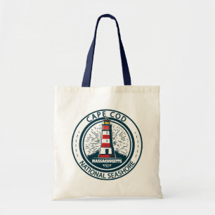 Bolso De Tela Insignia nacional de Cape Cod para Massachusetts
