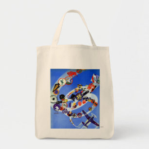 Bolso De Tela Insignias de la escuadrilla