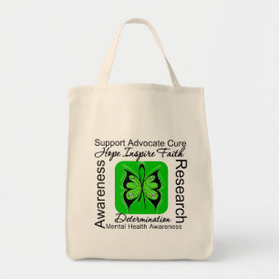 Bolso De Tela Inspiración de la mariposa - conciencia de la