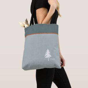 Bolso De Tela Inspiración de la naturaleza verde del árbol del m