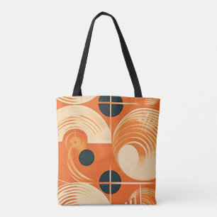 Bolso De Tela Inspiración en el registro moderno de mediados de 