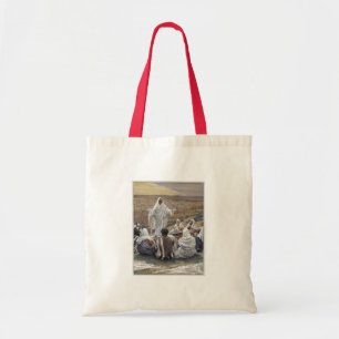 Bolso De Tela Inspirador Jesús Biblia Fe Esperanza Amor