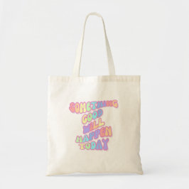 Bolso De Tela Inspirador, manifiesto, rosa, perrito
