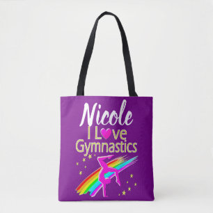 BOLSO DE TELA INSPIRÁNDOME EN EL DISEÑO DE GIMNASTICAS