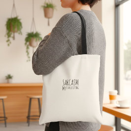 Bolso De Tela Inspirational funny  quote humor typography 