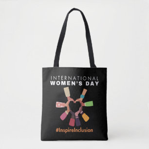 Bolso De Tela Inspire Inclusion International Women's Day