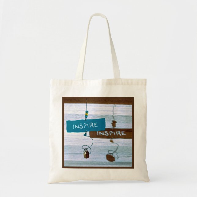 Bolso De Tela Inspire Tote Bag (Frente)