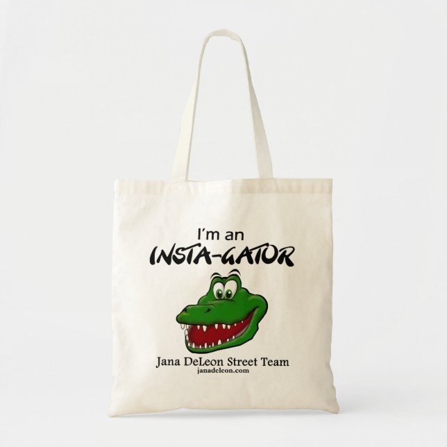 Bolso De Tela Insta-Gator Tote Bag (Frente)